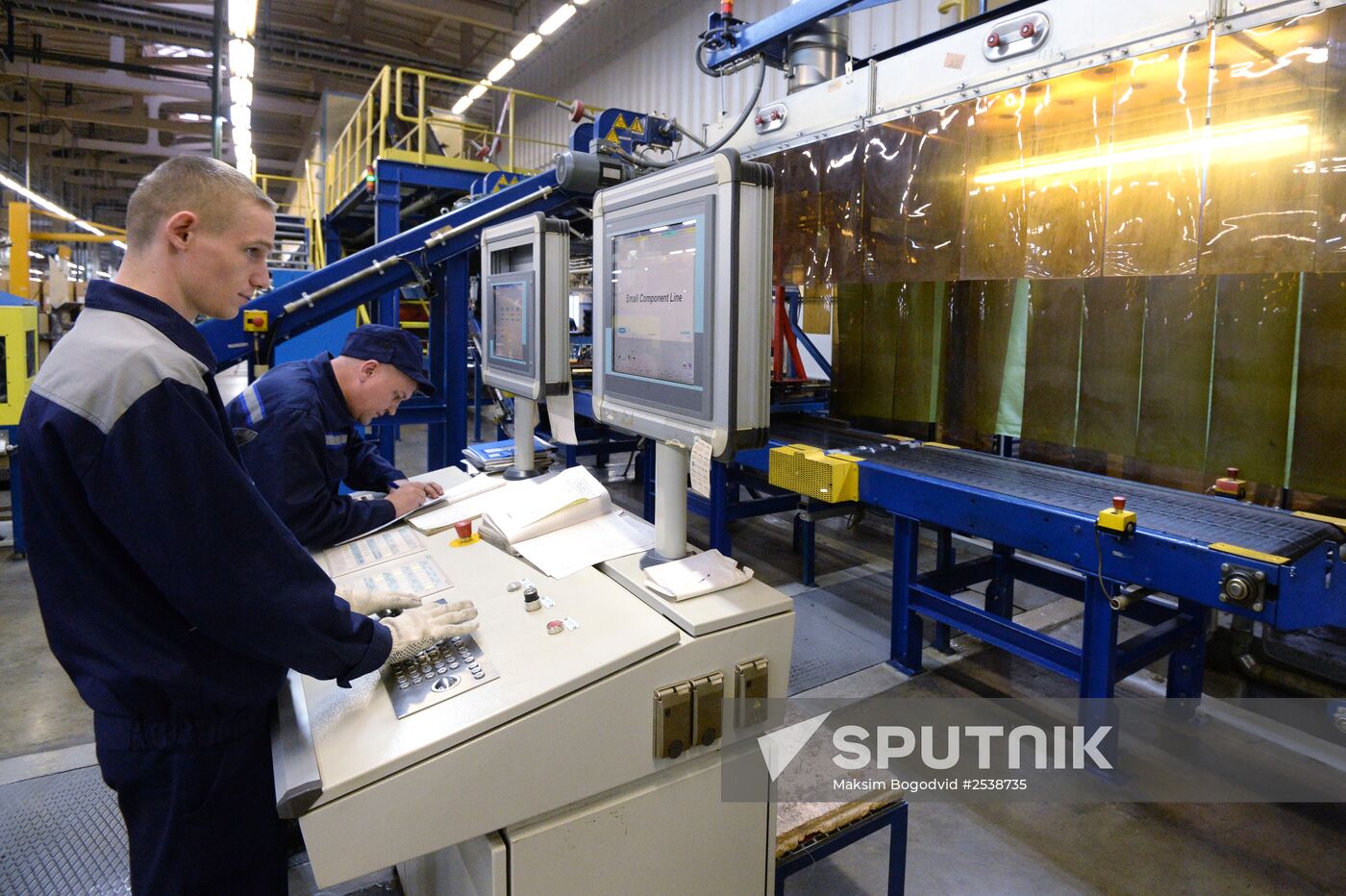 Tire production at Nizhnekamskshina factory