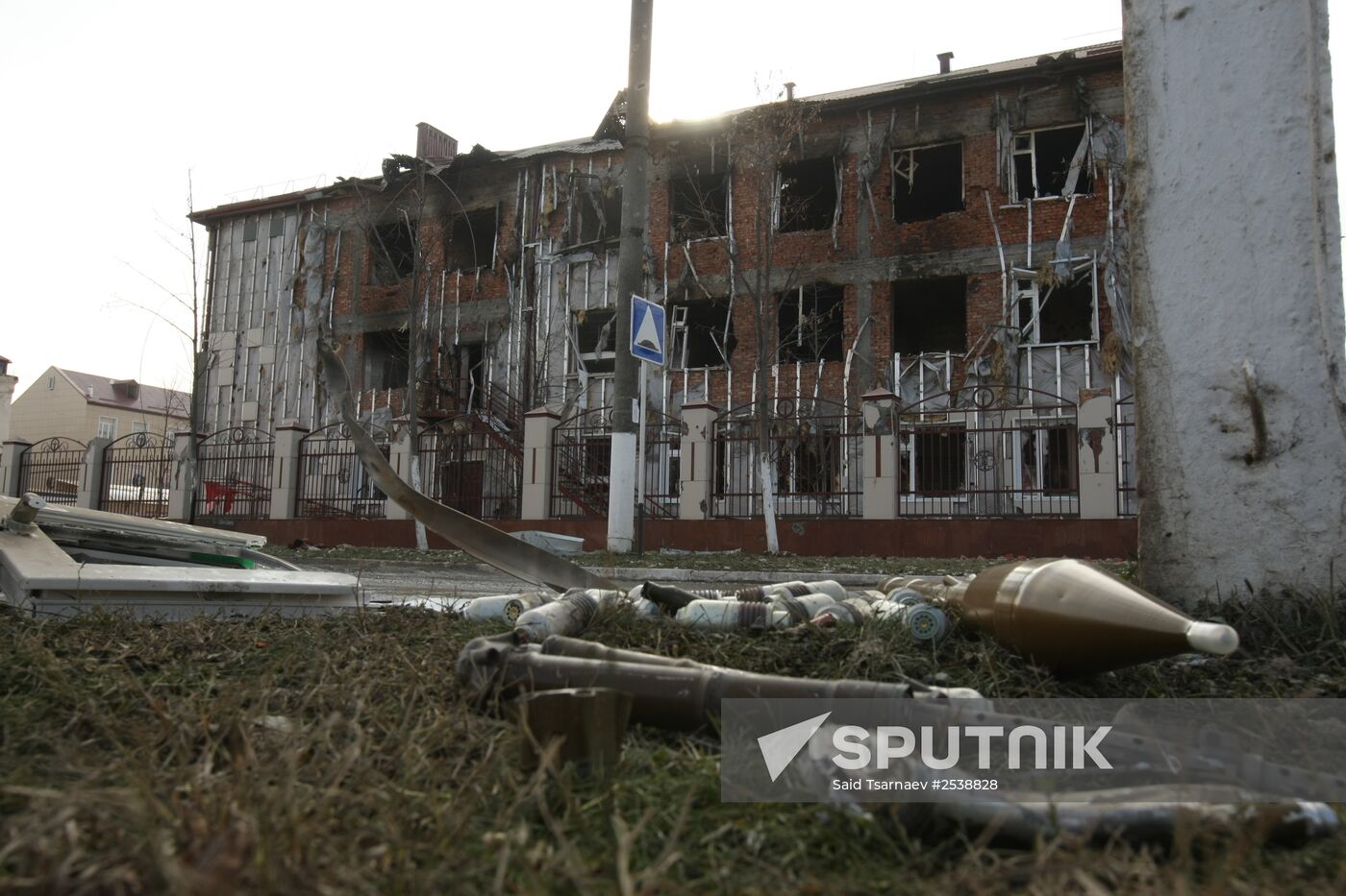 Aftermath of terror attack in Grozny liquidated