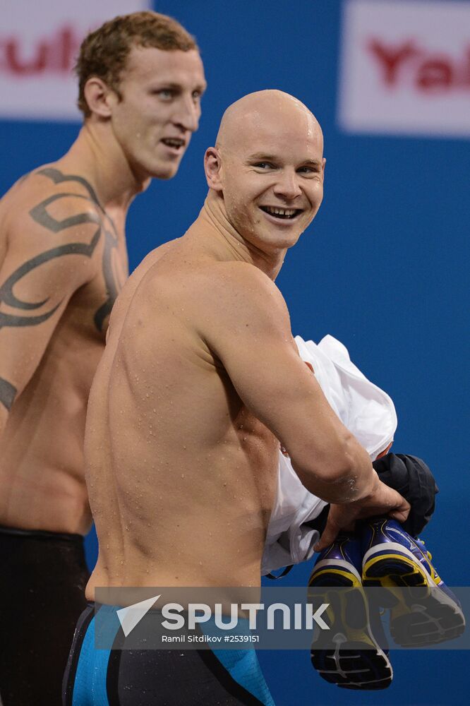 FINA World Swimming Championships (25 m). Day Four