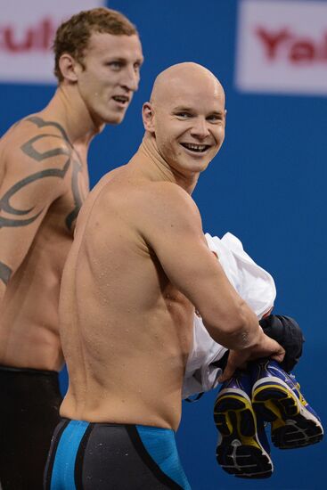 FINA World Swimming Championships (25 m). Day Four
