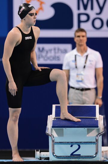 FINA World Swimming Championships (25 m). Day Four