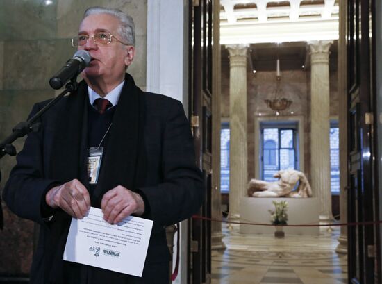 Statue of river god Ilissos from Parthenon is displayed at Hermitage for first time