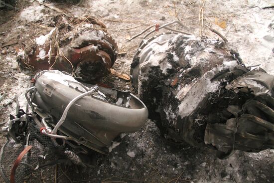 Wreckage of the Malaysian Boeing 777