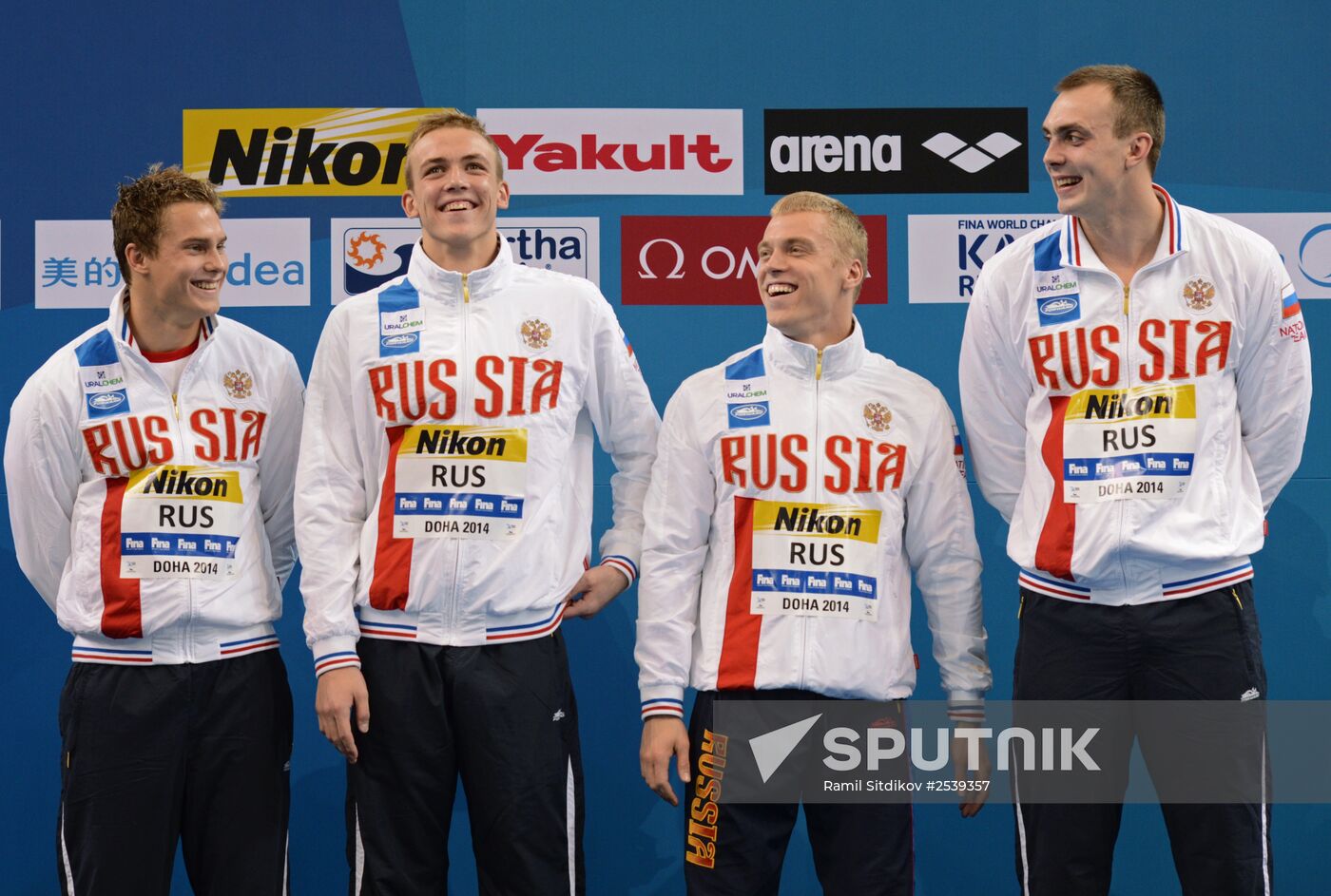 FINA World Swimming Championships (25 m). Day Four