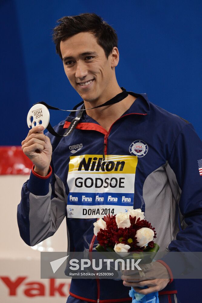 FINA World Swimming Championships (25 m). Day Four