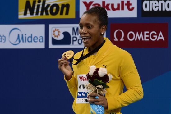 FINA World Swimming Championships (25 m). Day Four