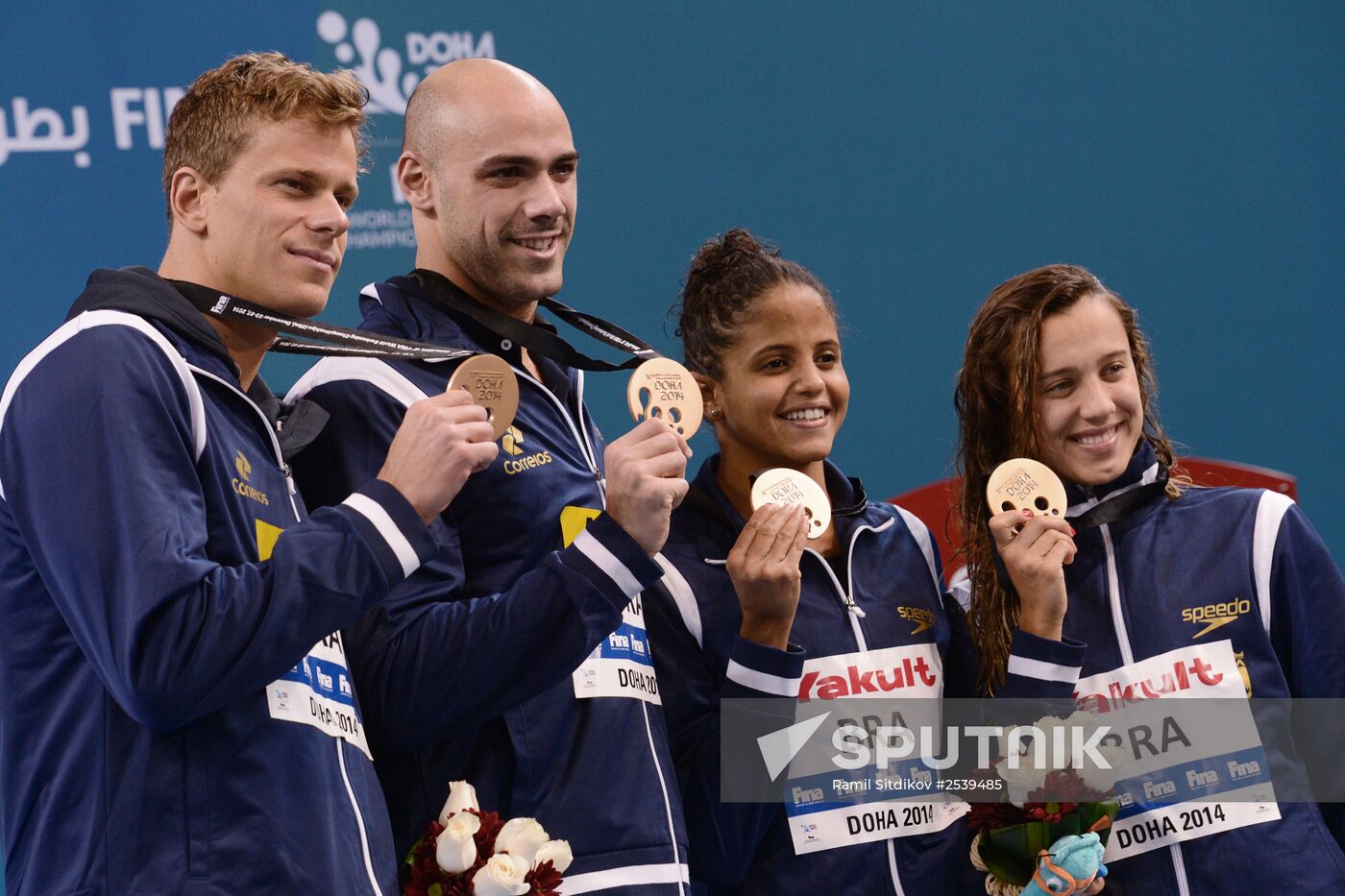 FINA World Swimming Championships (25 m). Day Four
