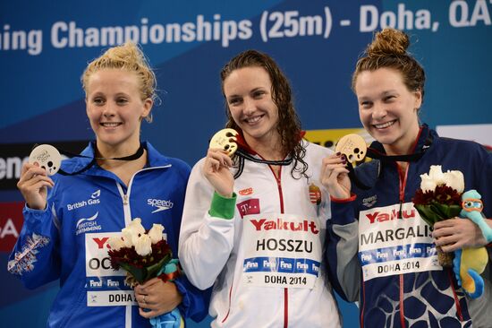 FINA World Swimming Championships (25 m). Day Four