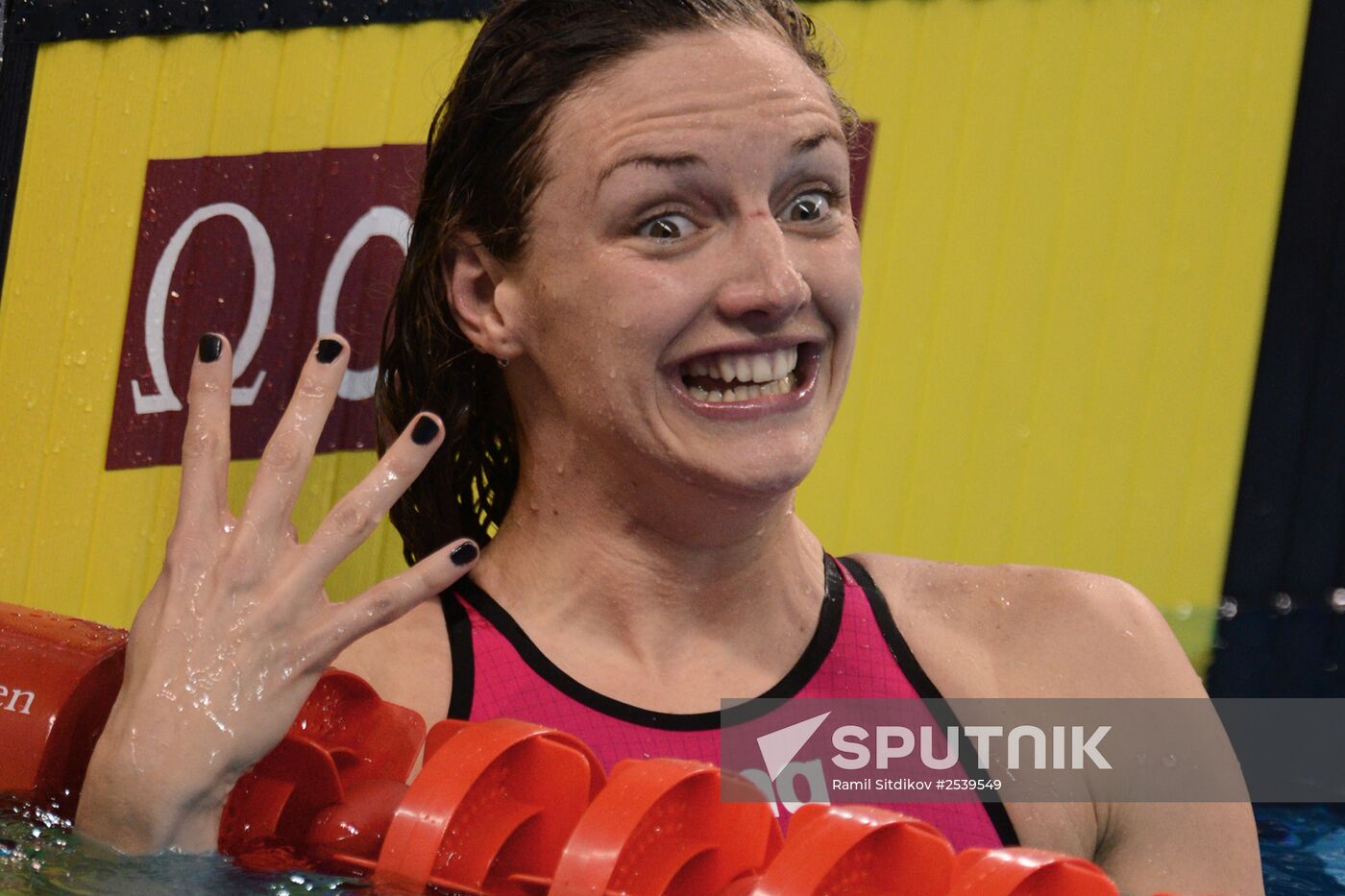 FINA World Swimming Championships (25 m). Day Four
