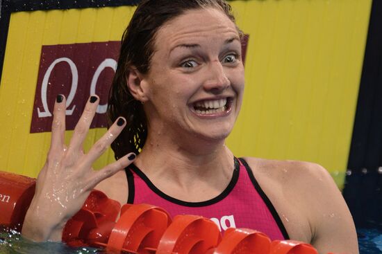 FINA World Swimming Championships (25 m). Day Four