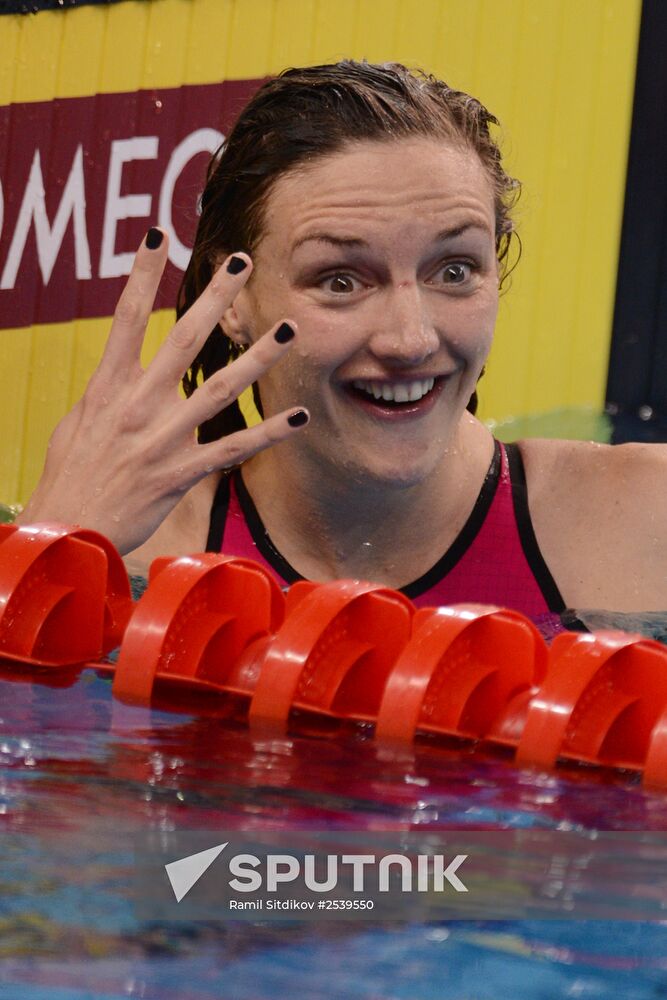 FINA World Swimming Championships (25 m). Day Four
