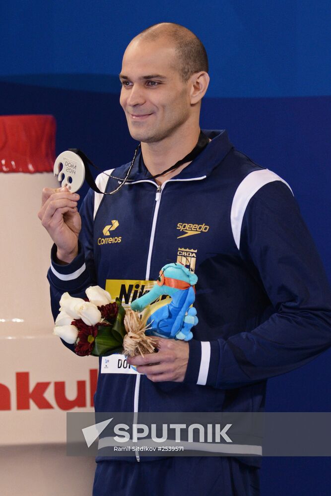 FINA World Swimming Championships (25 m). Day Four