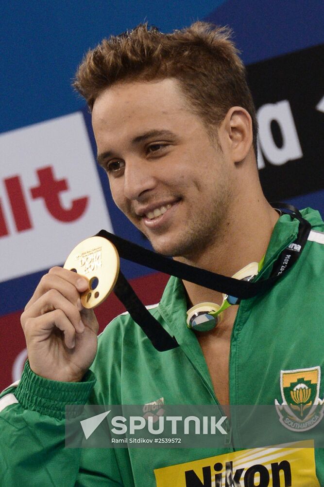 FINA World Swimming Championships (25 m). Day Four
