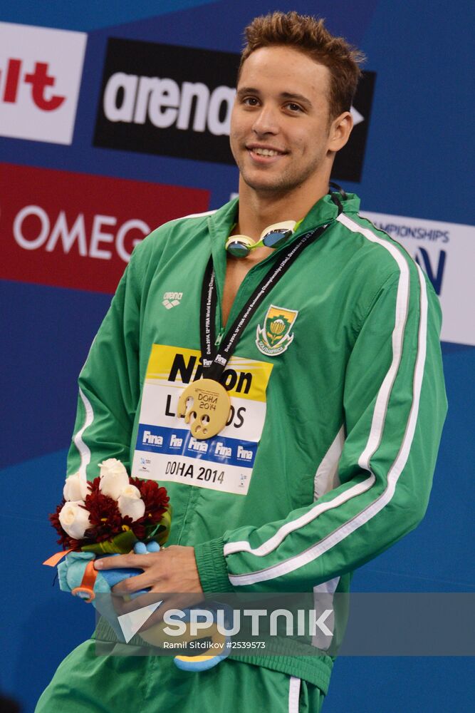 FINA World Swimming Championships (25 m). Day Four