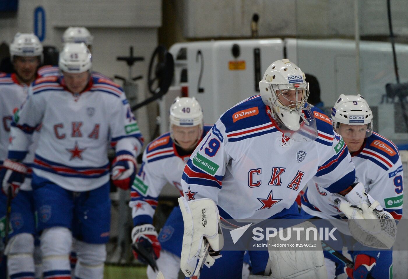 Ice hockey, KHL. Dynamo Moscow vs. SKA