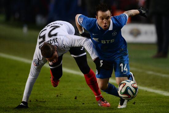 Football. Russian Premier League. Dynamo vs. Amkar