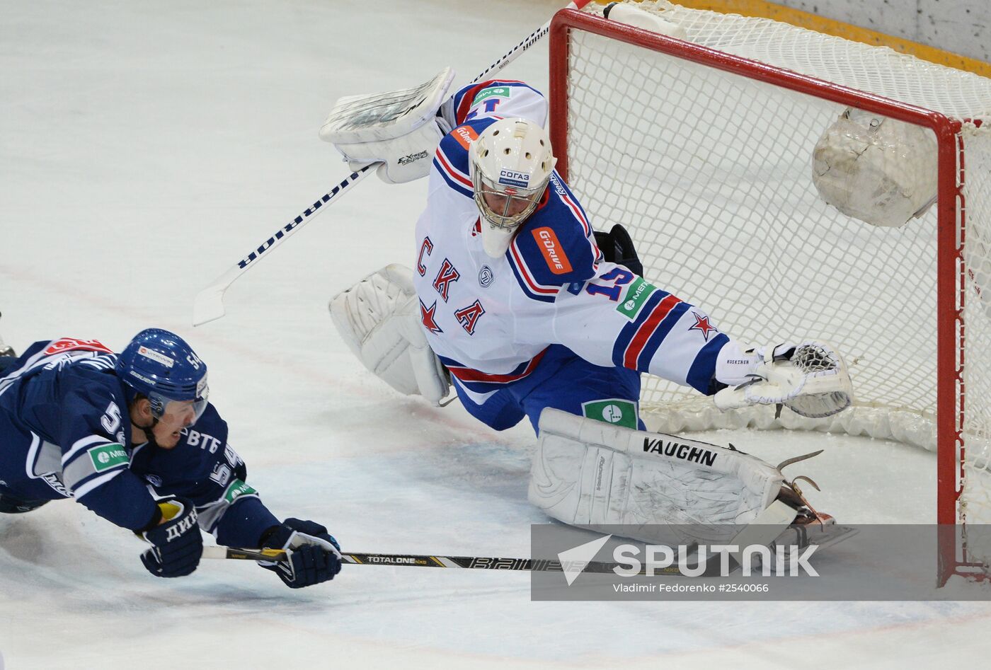 Ice hockey, KHL. Dynamo Moscow vs. SKA