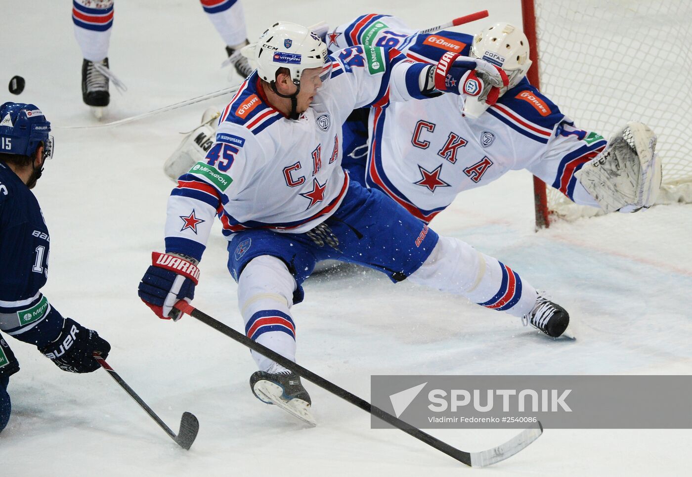 Ice hockey, KHL. Dynamo Moscow vs. SKA