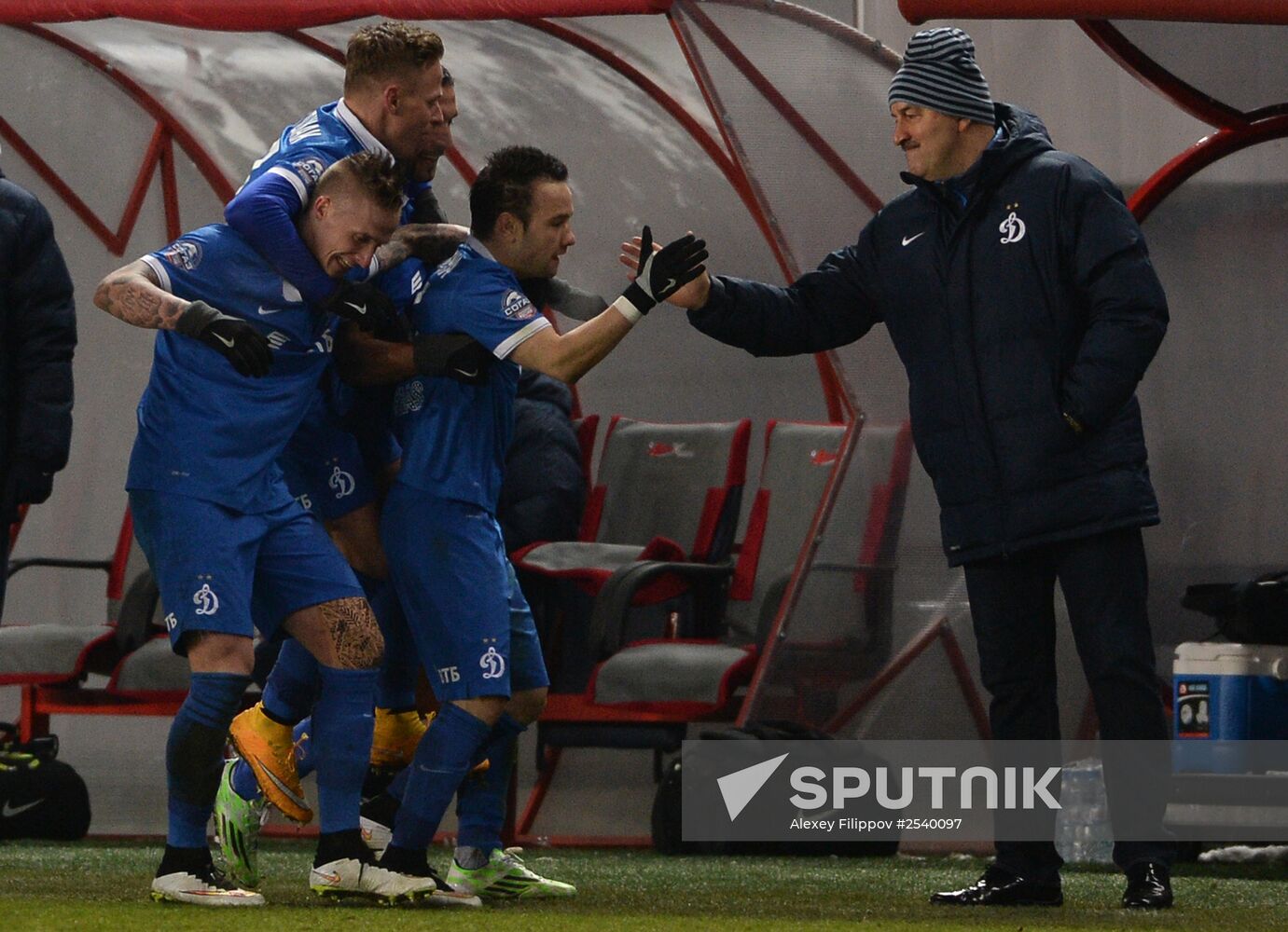 Football. Russian Premier League. Dynamo vs. Amkar