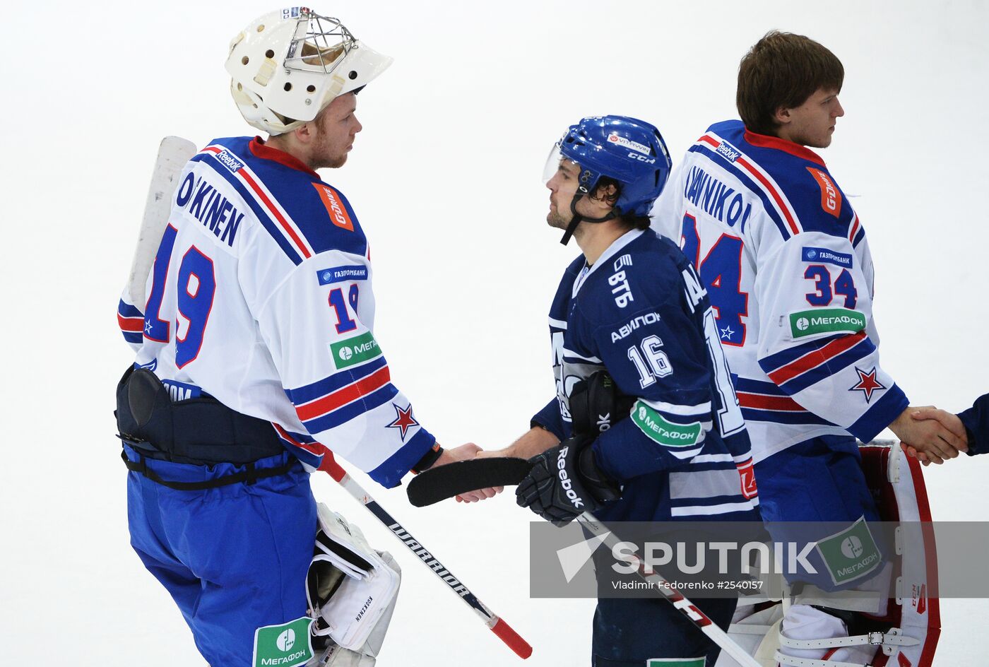 Ice hockey, KHL. Dynamo Moscow vs. SKA