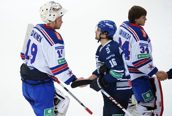 Ice hockey, KHL. Dynamo Moscow vs. SKA