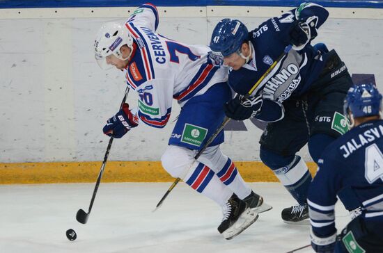 Ice hockey, KHL. Dynamo Moscow vs. SKA