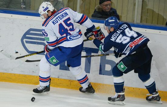 Ice hockey, KHL. Dynamo Moscow vs. SKA