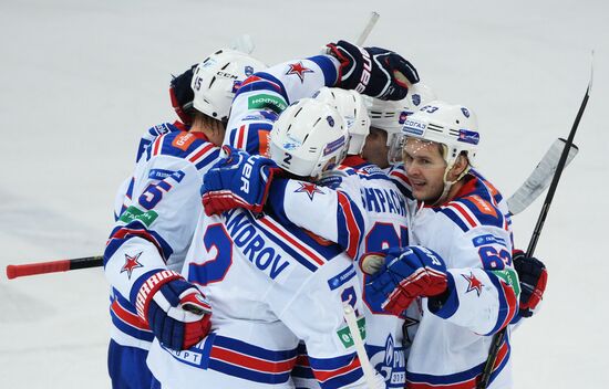 Ice hockey, KHL. Dynamo Moscow vs. SKA