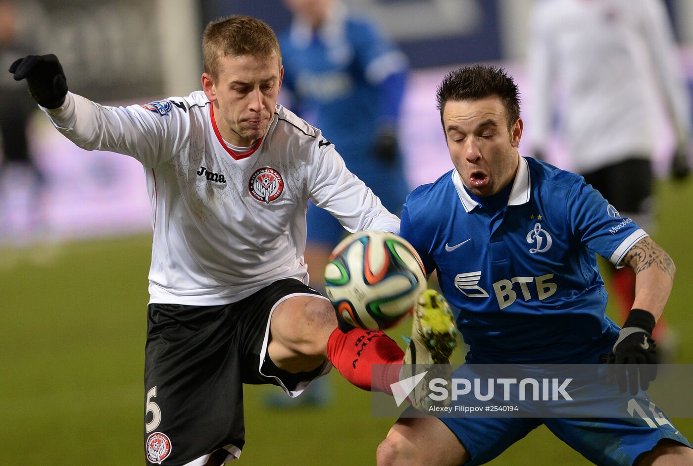 Football. Russian Premier League. Dynamo vs. Amkar