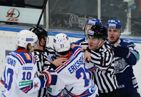 Ice hockey, KHL. Dynamo Moscow vs. SKA