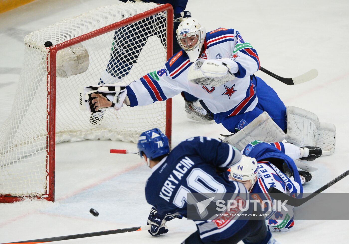 Ice hockey, KHL. Dynamo Moscow vs. SKA