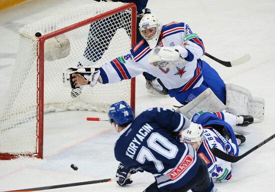 Ice hockey, KHL. Dynamo Moscow vs. SKA