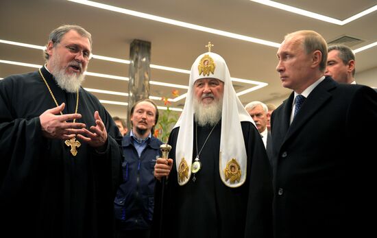 Vladimir Putin's working visit to Northwestern Federal District