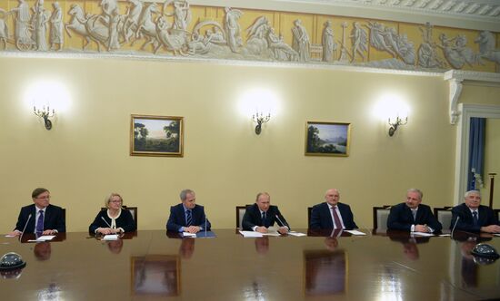 Vladimir Putin's working visit to Northwestern Federal District