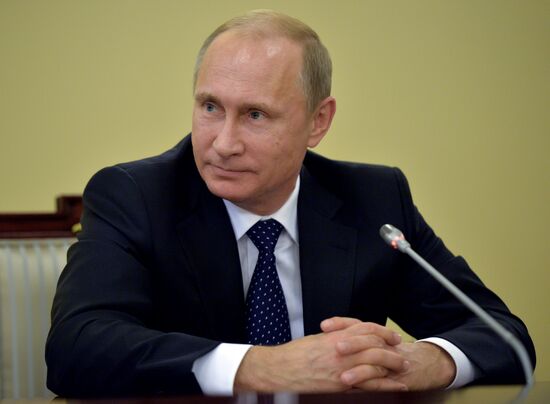 Vladimir Putin's working visit to Northwestern Federal District