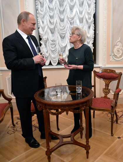 Vladimir Putin's working visit to Northwestern Federal District