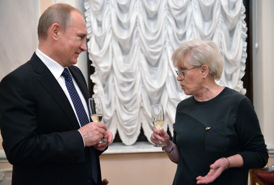 Vladimir Putin's working visit to Northwestern Federal District