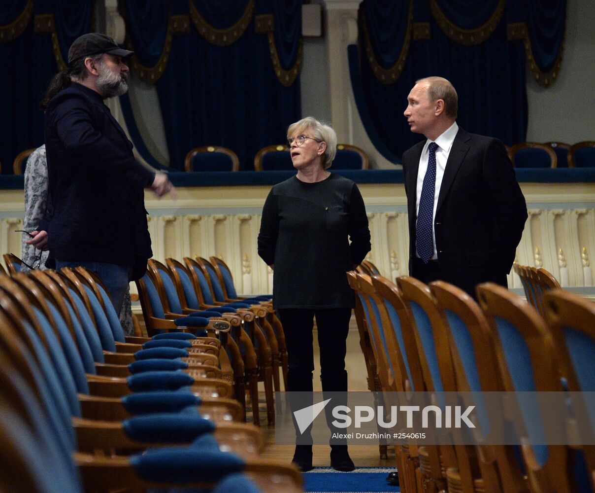 Vladimir Putin's working visit to Northwestern Federal District