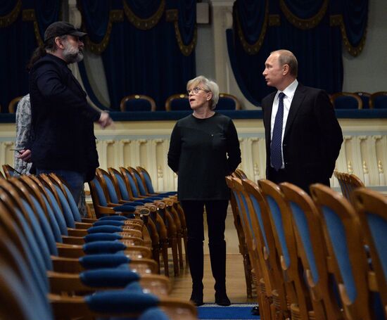 Vladimir Putin's working visit to Northwestern Federal District