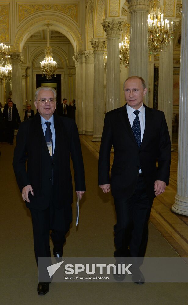 Vladimir Putin's working visit to Northwestern Federal District