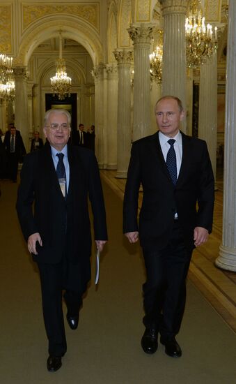 Vladimir Putin's working visit to Northwestern Federal District