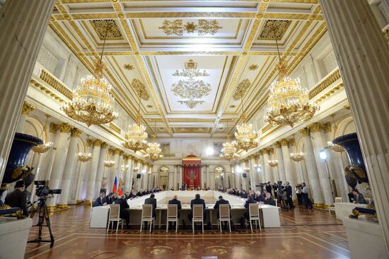 Vladimir Putin's working visit to Northwestern Federal District