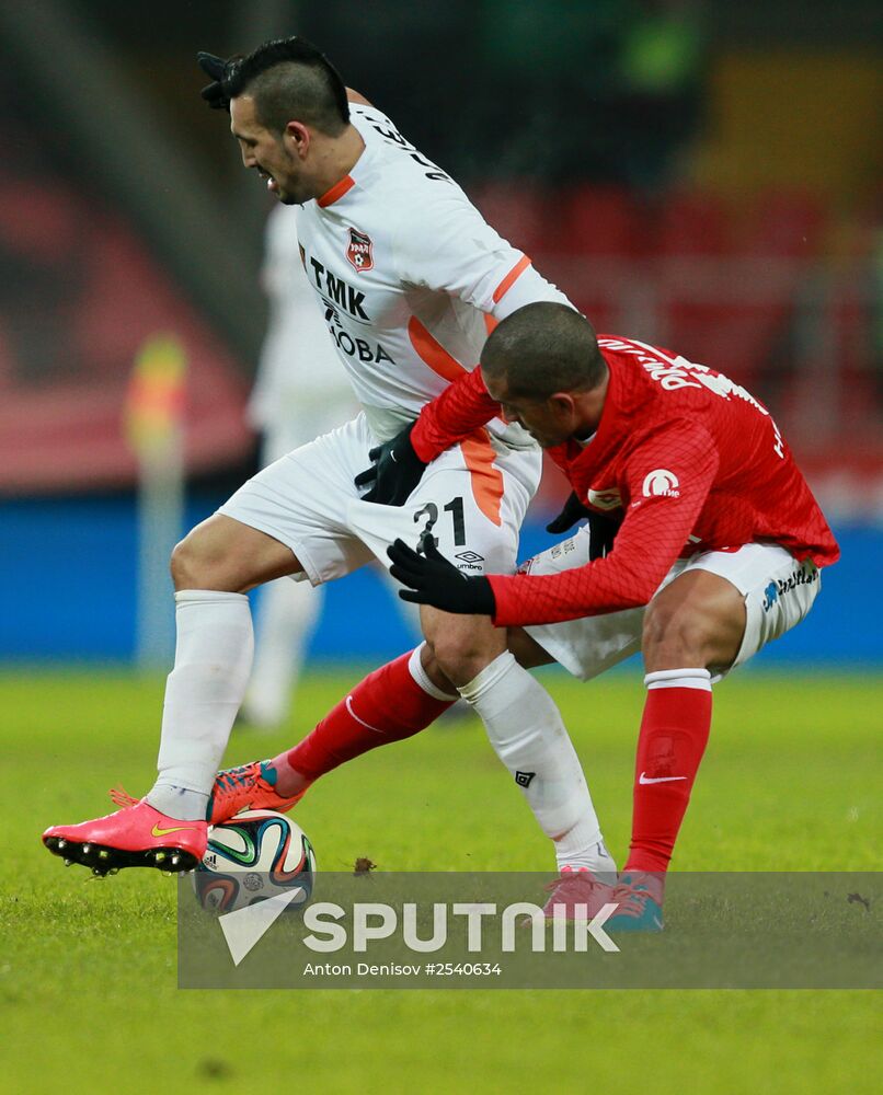 Russian Football Premier League. Spartak vs. Ural