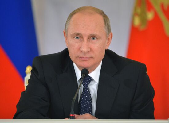 Vladimir Putin's working visit to Northwestern Federal District