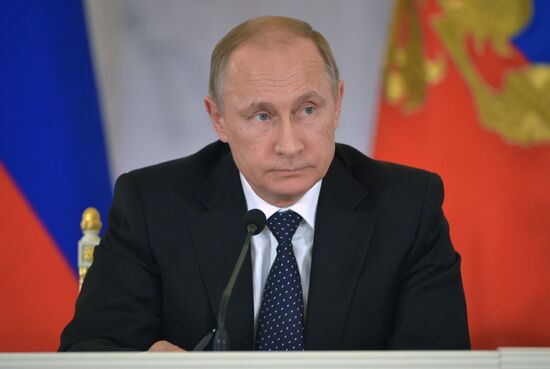 Vladimir Putin's working visit to Northwestern Federal District
