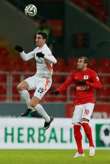Russian Football Premier League. Spartak vs. Ural