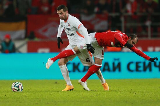 Russian Football Premier League. Spartak vs. Ural