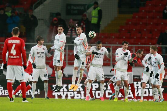 Russian Football Premier League. Spartak vs. Ural