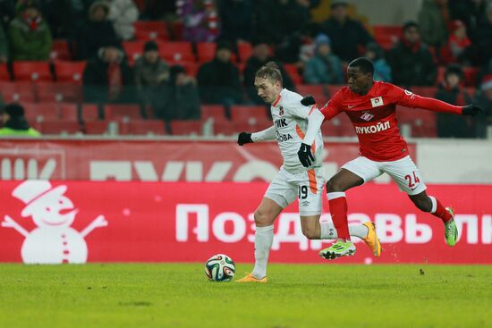 Russian Football Premier League. Spartak vs. Ural