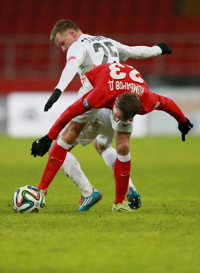 Russian Football Premier League. Spartak vs. Ural